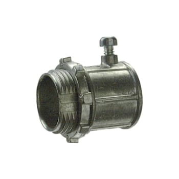 Halex Emt Set-Screw Connector, Zinc Die Cast, 1/2"