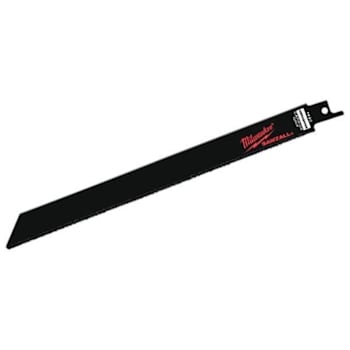 Image for Milwaukee 9" Sawzall Tungsten Carbide Grit Reciprocating Saw Blade from HD Supply