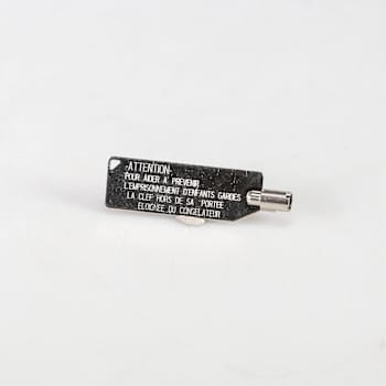 Whirlpool Replacement Freezer Door Key For Refrigerator Part  W10838052