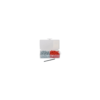 Image for Diversitech Plastic Anchor Kit, 1/4" X 1" Anchor, #10 X 1-1/4" Screw, 5/16" Bit from HD Supply