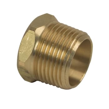 Brasscraft 3/4 In. Mip X 1/2 In. Mip Brass Pipe Reducer Bushing Fitting