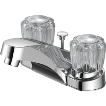 Image for Seasons® Bradshire™ 2-Handle Bathroom Faucet W/ Acrylic Handles (Chrome) from HD Supply