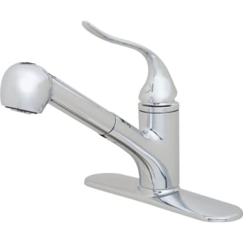 Kohler® Coralais™ Pull-Out Kitchen Sink Faucet, 1.8 GPM, Polished Chrome, 1 Handle