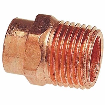 Image for Nibco Inc. 1"Wrot Copper Sweat X Male Adapter Fitting from HD Supply