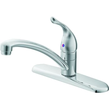 Moen Chateau Kitchen Faucet, Single Handle, Chrome, 1.5 Gpm, Less Spray