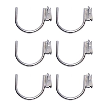 Snap-Loc E-Track Multi-Purpose J-Hook 4 In. Hanger Package Of 6