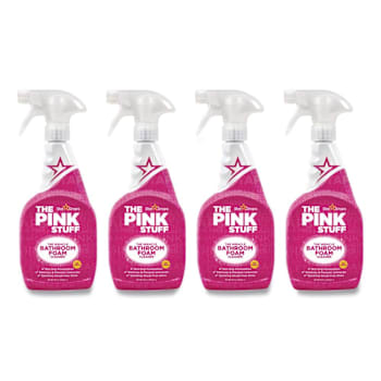 Image for The Pink Stuff Miracle Bathroom Foam Cleaner Fruit Scent 25.4oz Bottle Case Of 4 from HD Supply