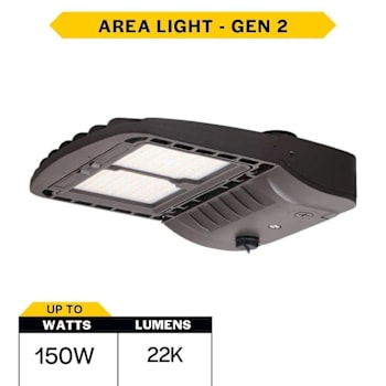 Image for Halco Sektor LED G2 Area Light, 15000-22000 Lumens, 3k/4k/5k, Bronze from HD Supply