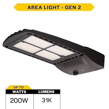 Image for Halco Sektor LED G2 Area Light, 22000-31000 Lumens, 3k/4k/5k, Bronze from HD Supply