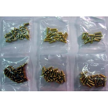 Image for Interline No-Lead Brass Bibb Screw Assortment Package Of 100 from HD Supply