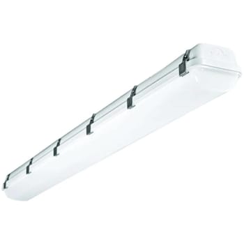 Halco 8' Proled Vaportight Linear Fixture, Selectable Kelvin And Wattage, Bronze