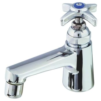 Image for T & S® Single Basin Faucet, 2.2 Gpm, Polished Chrome, 1 Handle from HD Supply