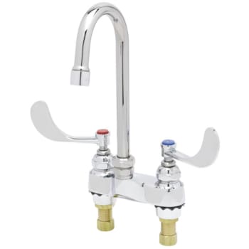 T S Lavatory Faucet 2 2 Gpm 6 687 Spout Polished Chrome