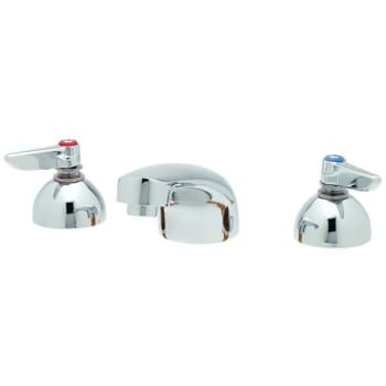 Image for T & S® Widespread Lavatory Faucet, 2.2 Gpm, 2" Spout, 8" Center, Polished Chrome from HD Supply