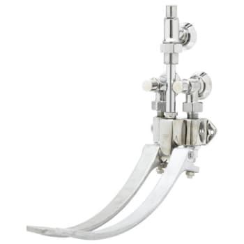 Image for T & S Double Pedal Valve, Self-Closing, Volume Control, Chrome from HD Supply