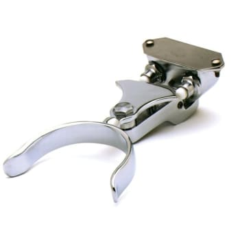 Image for T & S Knee Action Valve, Self-Closing, Chrome Stirrup from HD Supply