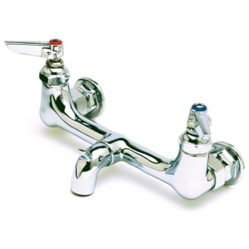 Image for T & S® Service Sink Faucet, 22.26 Gpm, 8" Center, Polished Chrome from HD Supply