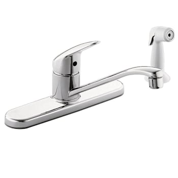 Image for Cleveland Faucet Group® Cornerstone™ 1-Handle Kitchen Faucet W/ Spray, 1.5 Gpm, Chrome from HD Supply