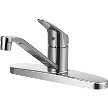 Image for Cleveland Faucet Group® Cornerstone™ 1-Handle Kitchen Faucet w/ Spray, 1.5 GPM, Chrome from HD Supply