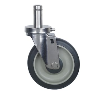 Quantum Storage Systems Mobile Heavy Duty Stainless Caster Kit, Package Of 4