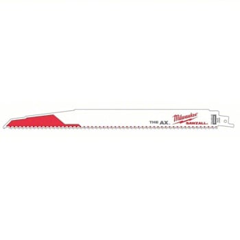 Image for Milwaukee 12" Ax 5tpi Wood Sawzall from HD Supply