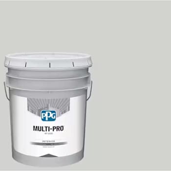 PPG Multi-Pro Wall & Ceiling Interior Latex, Flat, Tornado, 5 Gallon