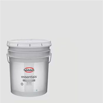 Glidden Essentials Interior Latex, Semi-Gloss, Aria, 5 Gallon