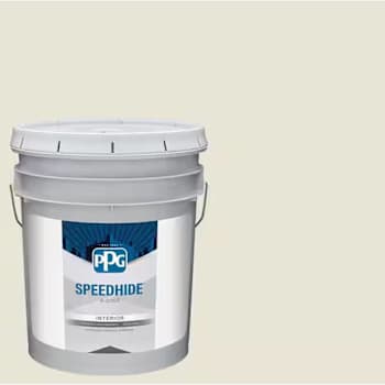 PPG Speedhide Interior Latex, Satin, Off White, 5 Gallon