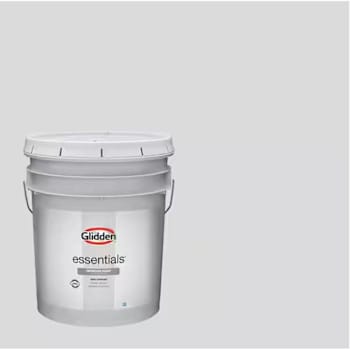 Glidden Essentials Interior Latex, Semi-Gloss, Thin Ice, 5 Gallon