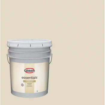 Image for Glidden Essentials Interior Latex, Semi-Gloss, Bone White, 5 Gallon from HD Supply