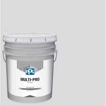 Image for PPG Multi-Pro Wall & Ceiling Interior Latex, Flat, Thin Ice, 5 Gallon from HD Supply