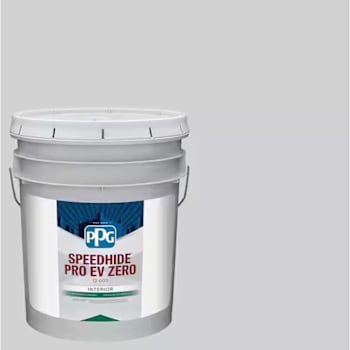 PPG Speedhide Pro-Ev Zero Interior Latex, Semi-Gloss, Elemental, 5 Gallon