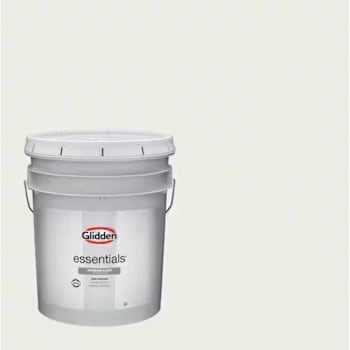 Glidden Essentials Interior Latex, Eggshell, Gypsum, 5 Gallon