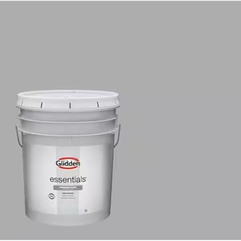 Glidden Essentials Interior Latex, Semi-Gloss, Flagstone, 5 Gallon