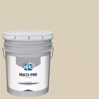 PPG Multi-Pro Wall & Ceiling Interior Latex, Semi-Gloss, Toasted Almond 5 Gallon