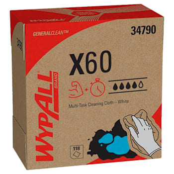 Image for Wypall X60 White Pop-Up Wipers 126-Count/Can from HD Supply
