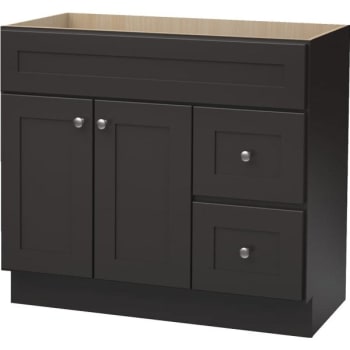 Image for Seasons® Bath Vanity Base Cabinet, 36w X 34-1/2h X 21d, Espresso Finish from HD Supply