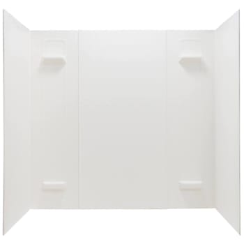 E.l. Mustee Durawall Adhesive Up Fiberglass Bathtub Surround