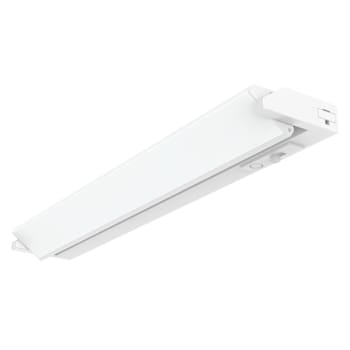 ETI Nexus 18" LED Under Cabinet Light, Hardwired, Linkable, Night Light, White