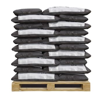 Groundsmart 75 cu. ft. Brown Recycled Rubber Mulch Pallet Of 50