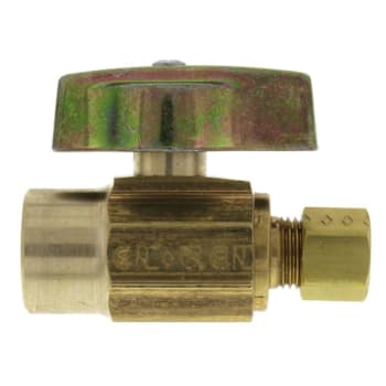 Image for Brasscraft 1/2" Sweat X 1/4" OD Comp Straight Stop from HD Supply