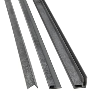 Image for Palisade 94" Vinyl Backsplash Accessory Trim Kit, Cracked Slate, Package Of 6 from HD Supply