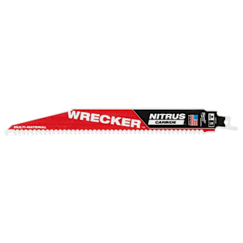 Milwaukee 9" Wrecker With Nitrus Carbide Blades, Pack Of 3