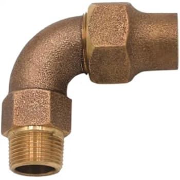 Image for Legend Valve 3/4 In. T-4400nl No Lead Bronze Flare X Mnpt 1/4 Bend from HD Supply