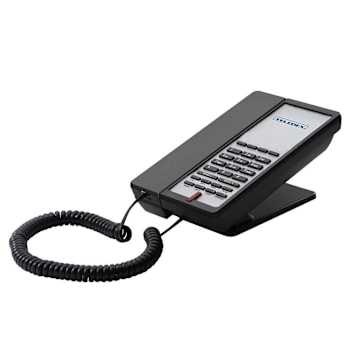 Teledex E203 2 Line 1.9 Ghz Black Cordless Phone With Speaker, And 4 Gsk