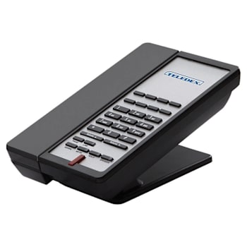 Teledex E103 1 L Cordless Phone W/8 Gsk, Speaker, Black