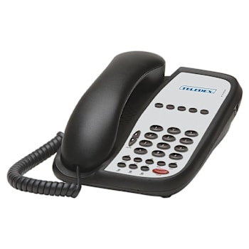 Teledex Iseries A205s 2 Line Corded Black With 5 Gsk