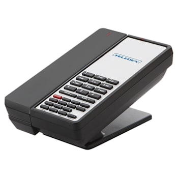 Teledex E203 2 L 1.9 Cordless Phone Black With 8 Gsk And Speaker