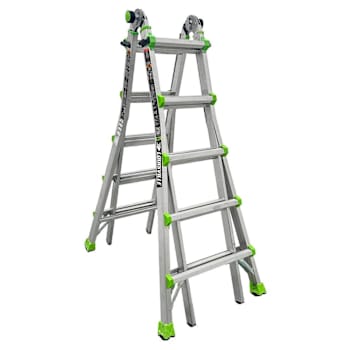 Image for Louisville Ladder 22 Ft. Reach Aluminum Multipurpose Ladder, Type 1A from HD Supply