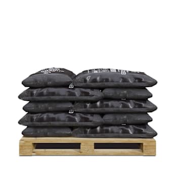 Groundsmart Shredded Rubber Mulch 450 Sq Ft Pallet Of 25